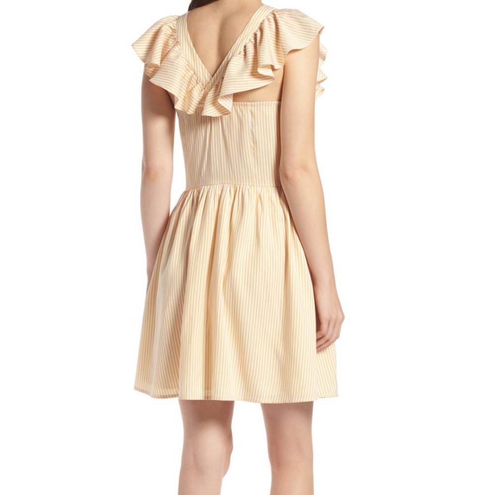 Treasure & Bond Linen Ruffle Dress - Picture 4 of 4